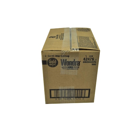 Gold Medal Enriched Bleached AP Quick Mixing Pour N Shake Flour 13.5 oz., PK6 16000-42476